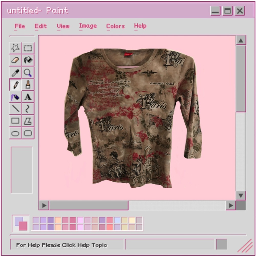 Y2K ANGEL STATEMENT SHIRT! 👼👼👛